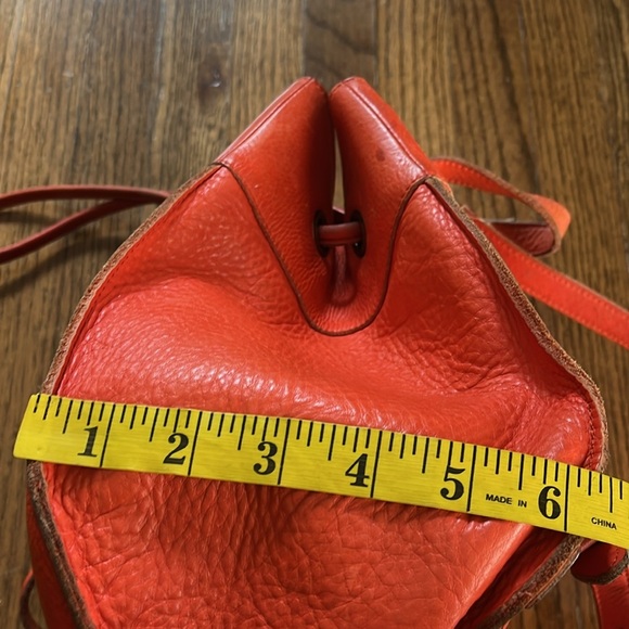 BeCa by Joy Gryson Red Leather Backpack for Women - Picture 8 of 12